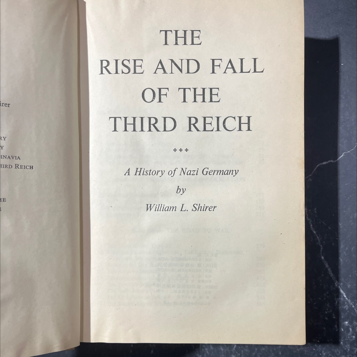 the rise and fall of the third reich a history of nazi germany book, by william l. shirer, 2001 Hardcover image 2