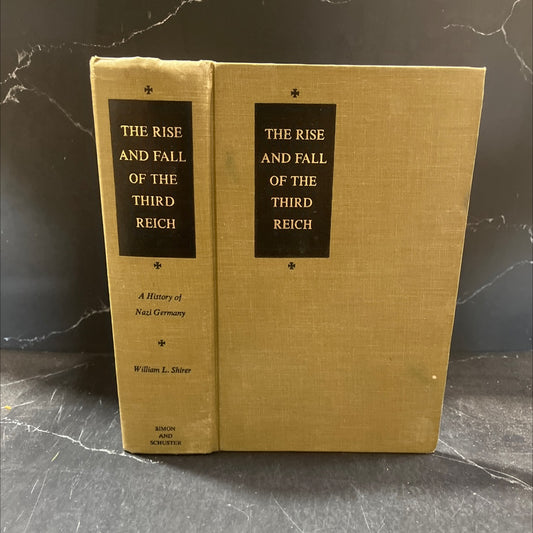 the rise and fall of the third reich book, by william l. shirer, 1960 Hardcover image 1