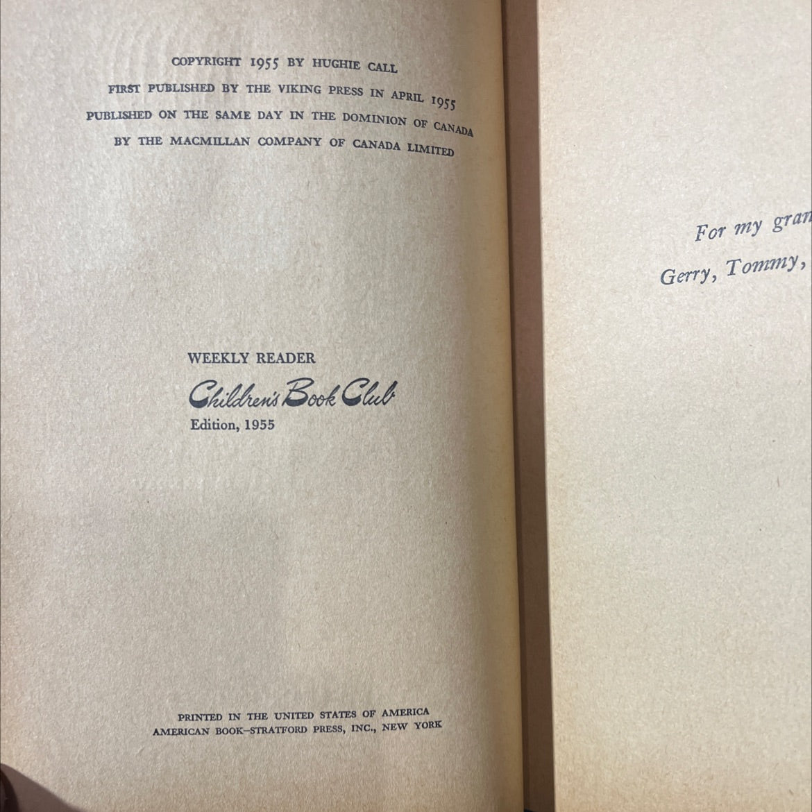 the rising arrow book, by hughie call, 1955 Hardcover image 3