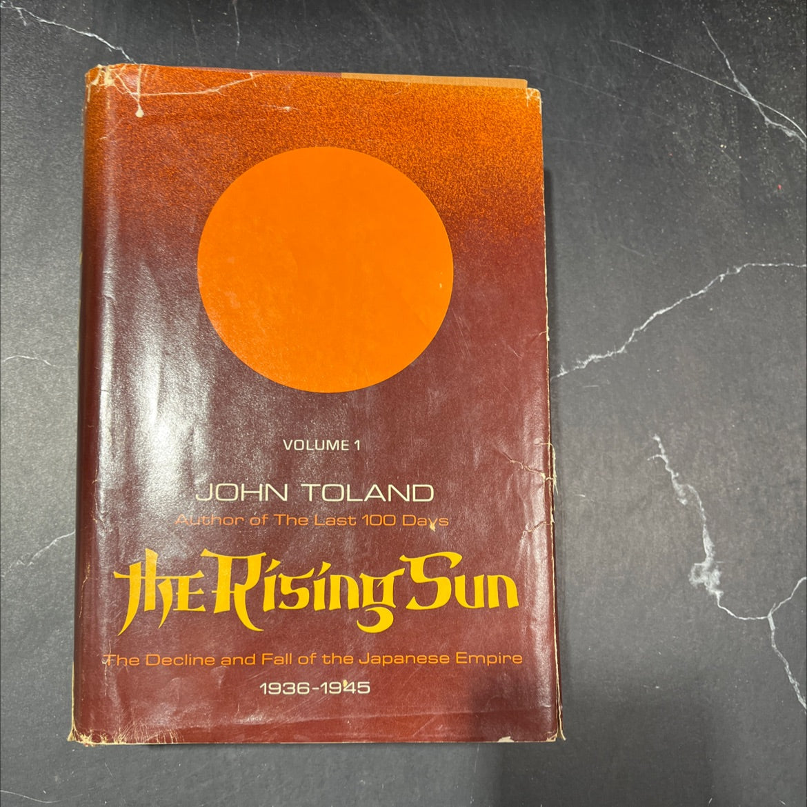 the rising sun the decline and fall of the japanese empire 1936-1945 book, by john toland, 1970 Hardcover image 1