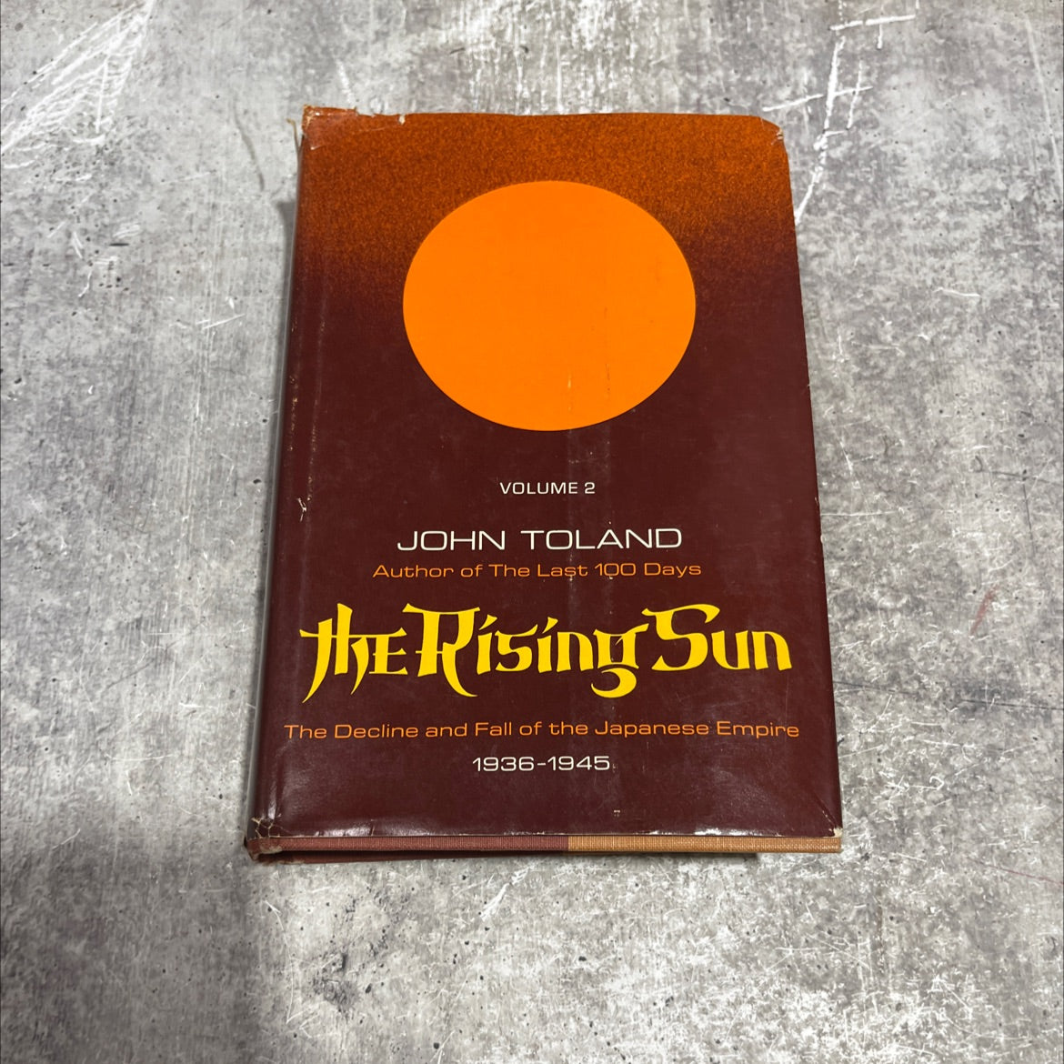 the rising sun the decline and fall of the japanese empire 1936-1945 book, by john toland, 1970 Hardcover image 1