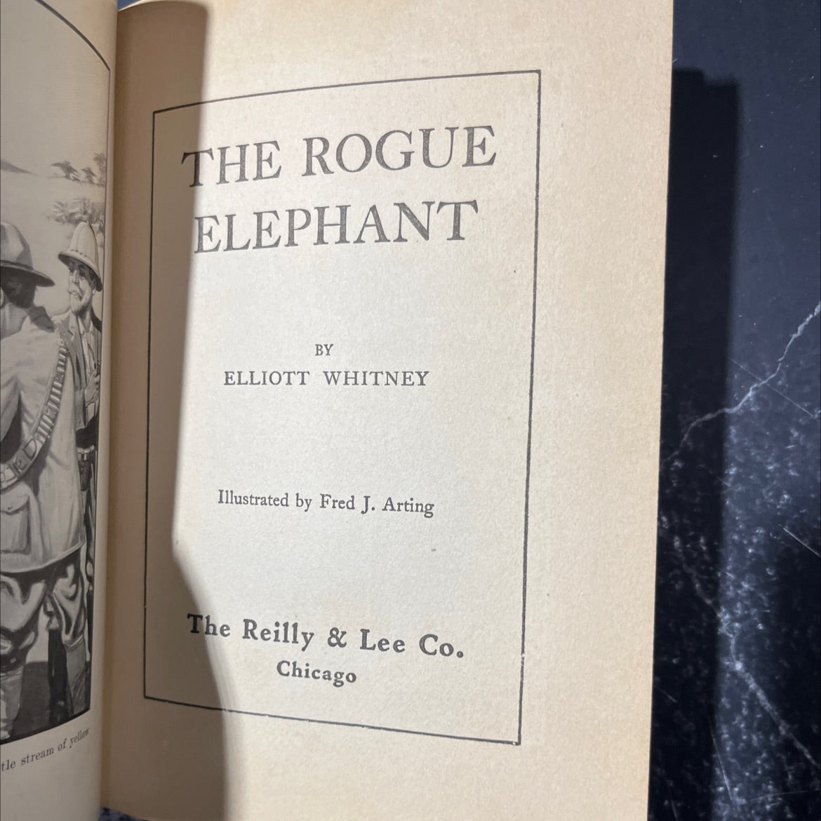 the rogue elephant book, by elliott whitney, 1913 Hardcover image 2