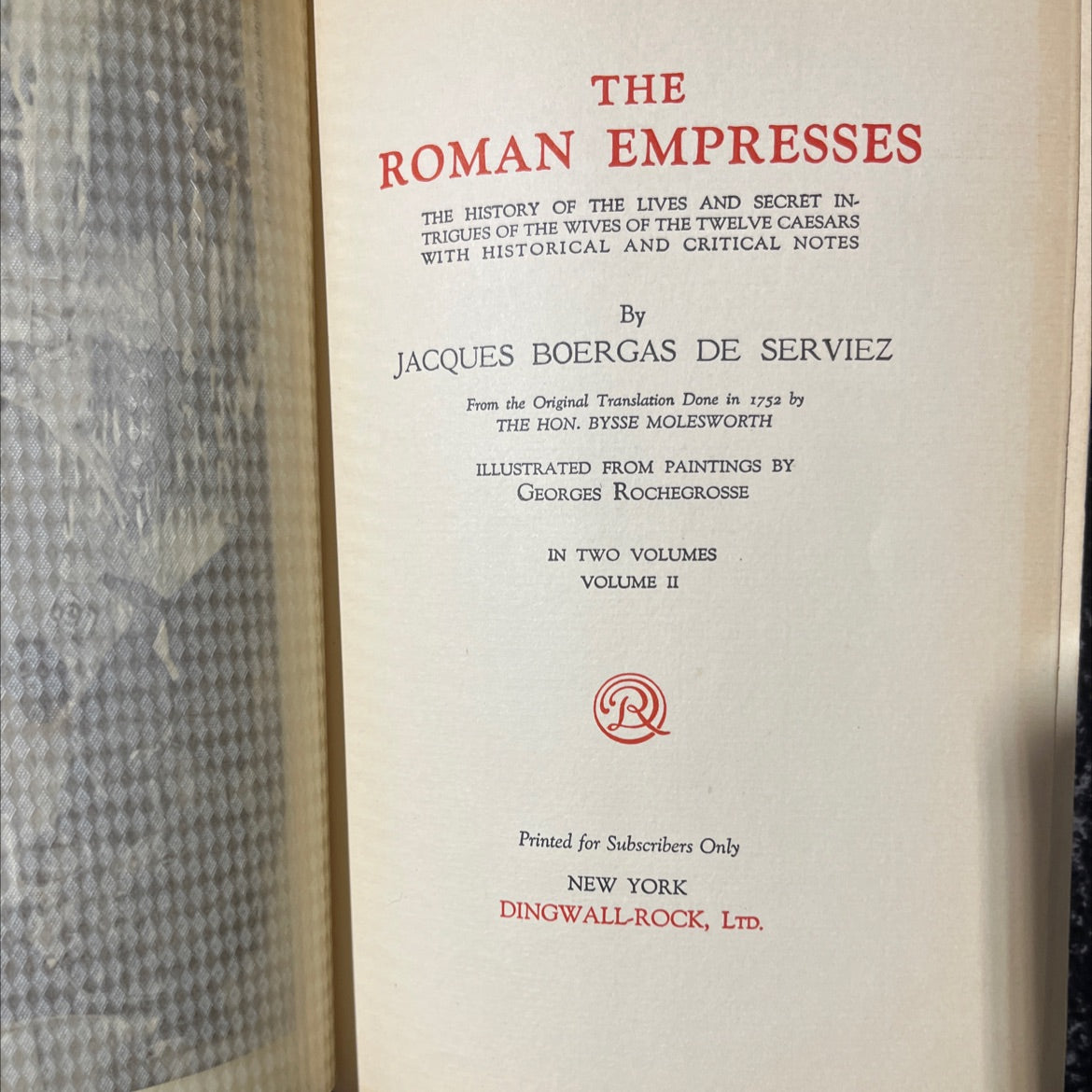 the roman empresses the history of the lives and secret intrigues of the wives of the twelve caesars with historical image 2