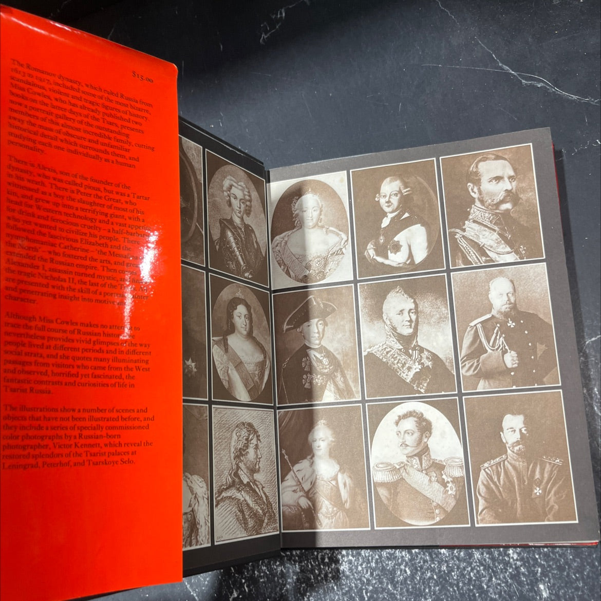 the romanovs book, by Virginia Cowles, 1971 Hardcover image 4