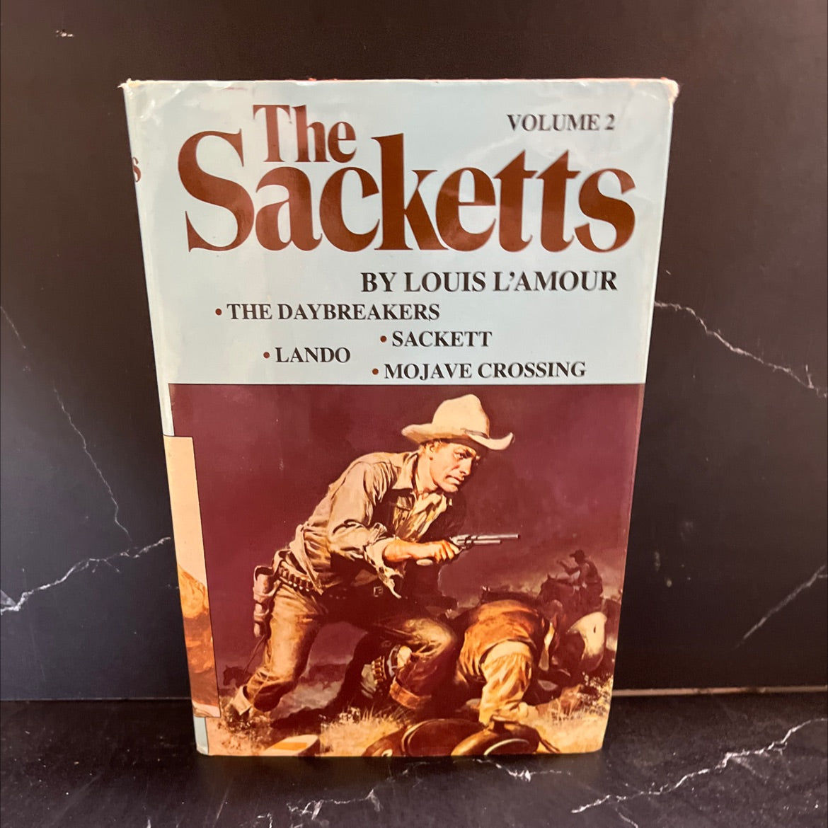 the sackett novels of louis l'amour volume ii book, by louis l'amour, 1980 Hardcover image 1