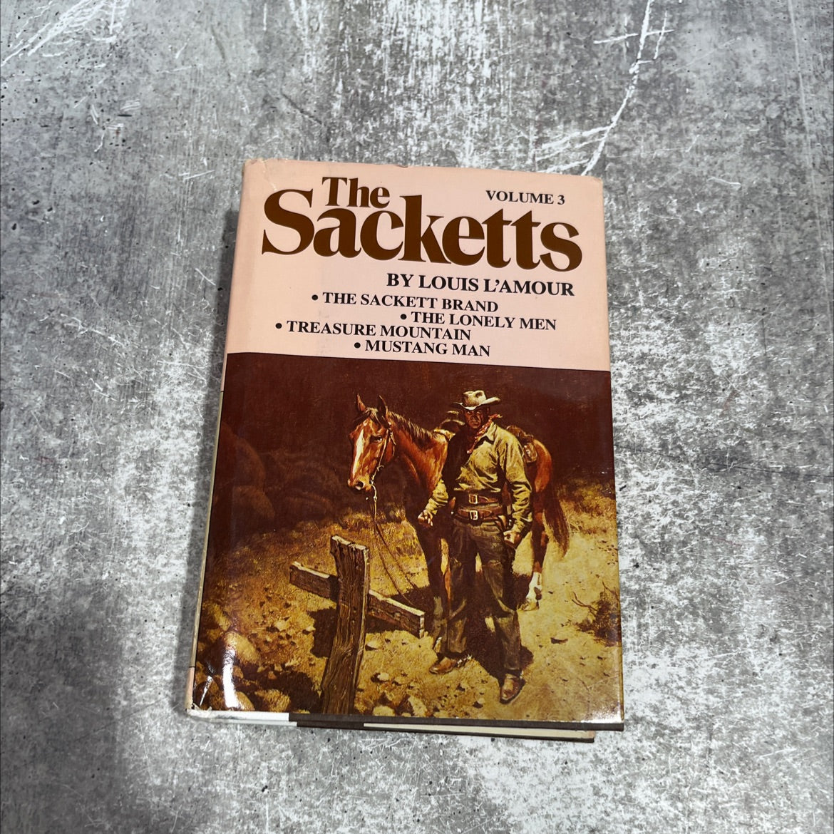 the sackett novels of louis l'amour volume iii book, by louis l'amour, 1972 Hardcover image 1