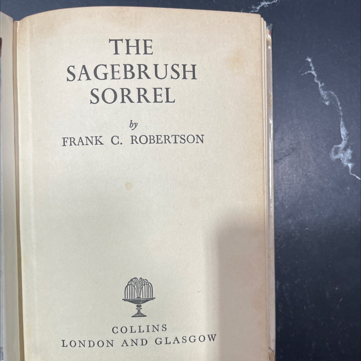 the sagebrush sorrel book, by frank c. robertson, 1956 Hardcover image 2