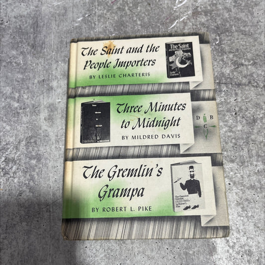 the saint and the people importers book, by leslie charteris, 1972 Hardcover image 1
