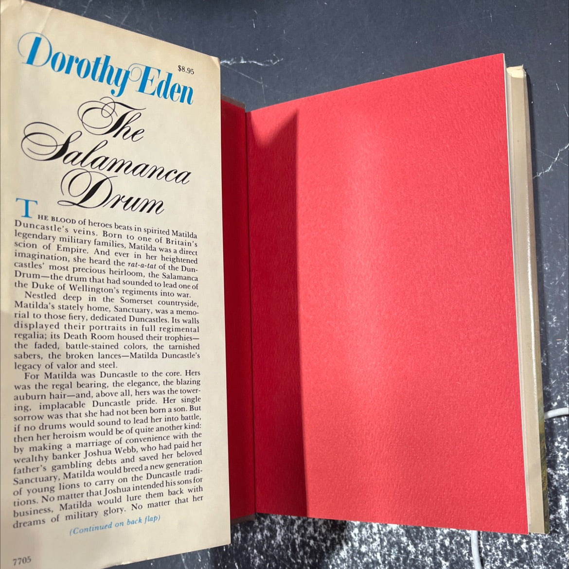 the salamanca drum book, by dorothy eden, 1977 Hardcover image 4