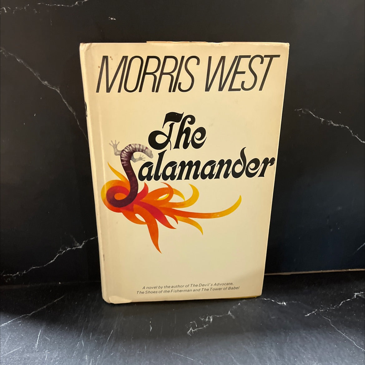 the salamander book, by morris west, 1978 Hardcover image 1