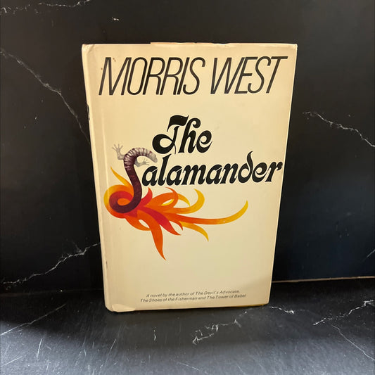 the salamander book, by morris west, 1978 Hardcover image 1