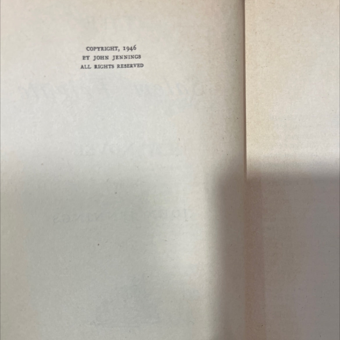 the salem frigate book, by john jennings, 1946 Hardcover, Vintage image 3