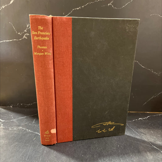 the san francisco earthquake book, by gordon thomas and max morgan witts, 1971 Hardcover image 1