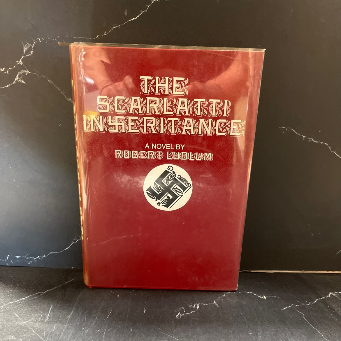 the scarbatti inheritance book, by robert ludlum, 1971 Hardcover image 1