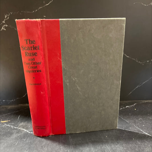 the scarlet ruse book, by john d. macdonald, 1973 Hardcover image 1