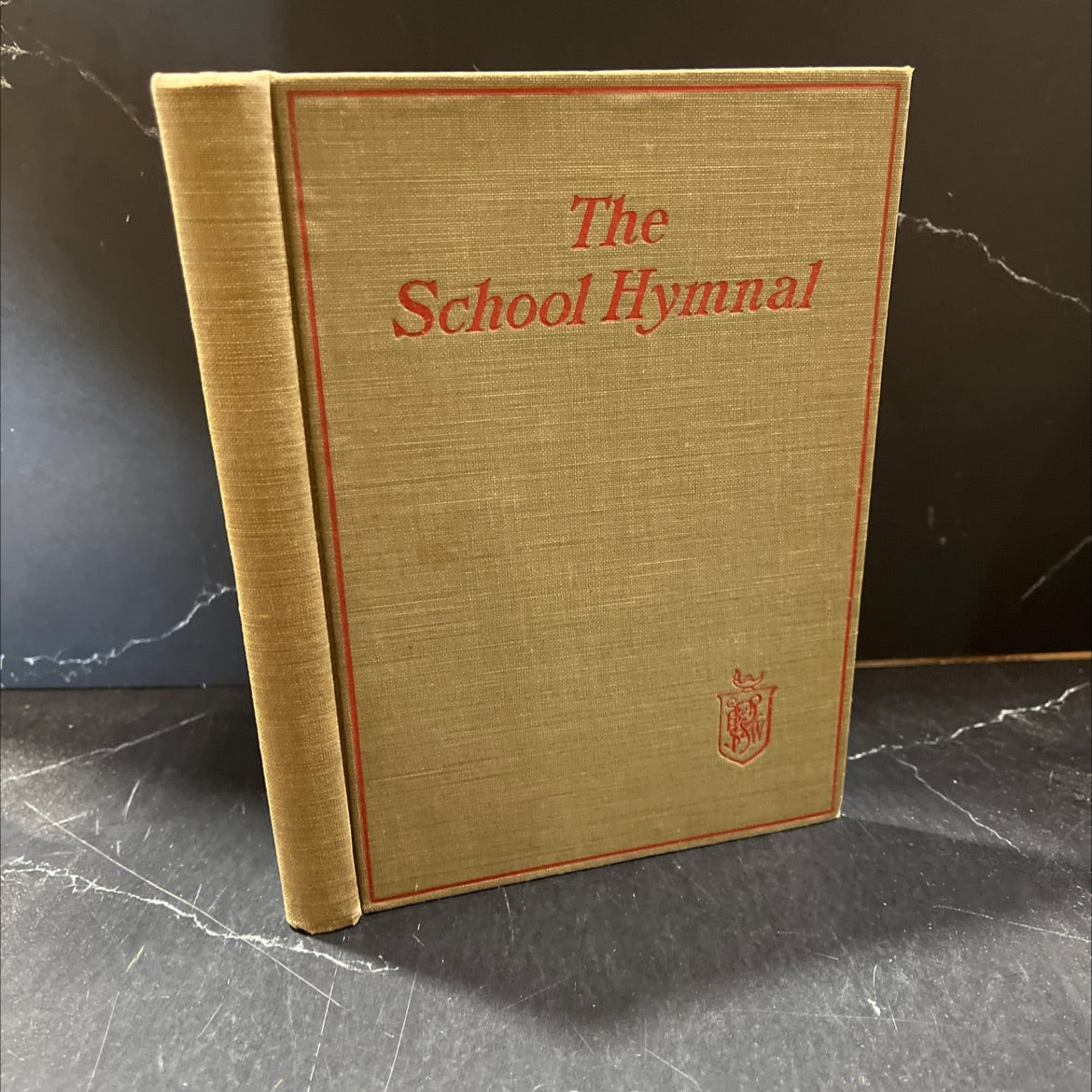 the school hymnal book, by unknown, 1902 Hardcover image 1