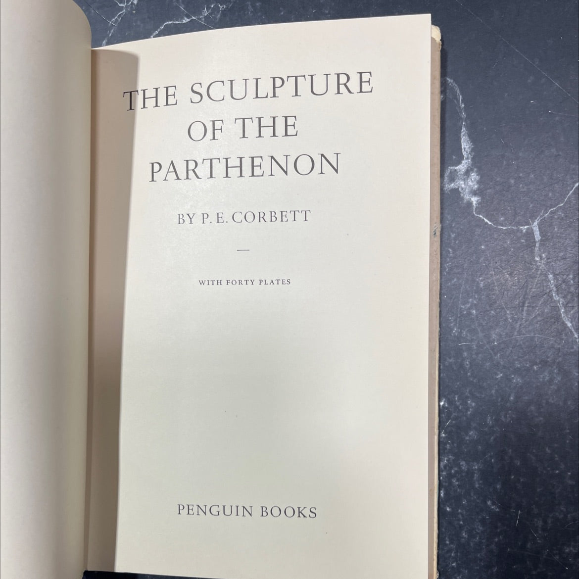 the sculpture of the parthenon book, by p. e. corbett, 1959 Hardcover image 2