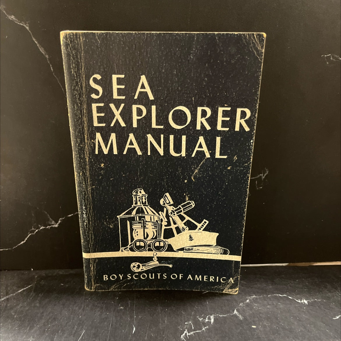 the sea explorer manual book, by Boy Scouts of America, 1957 Paperback image 1
