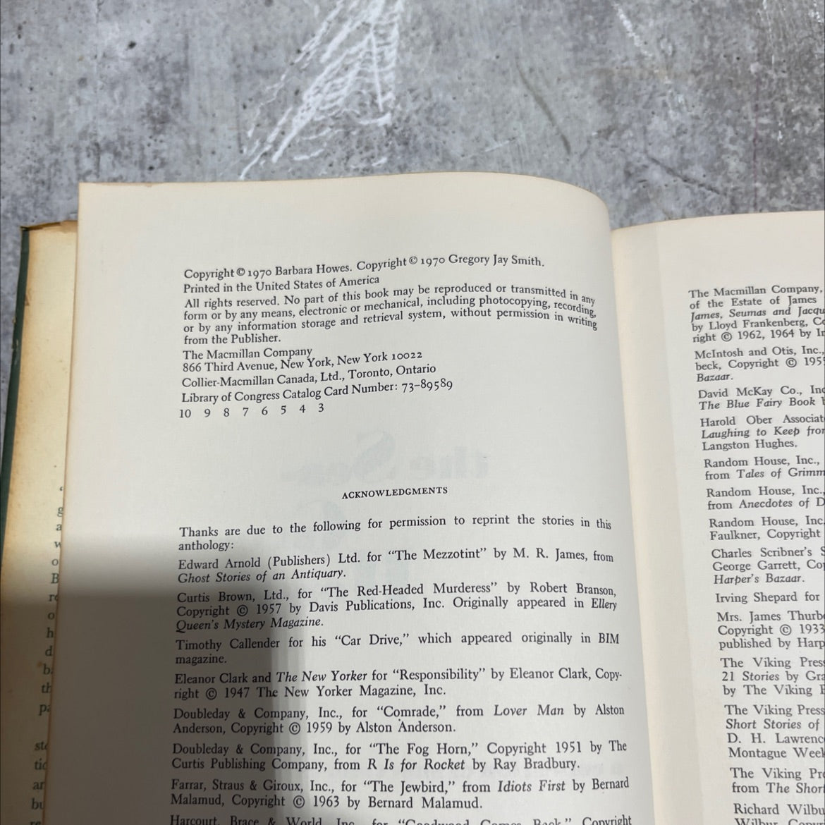 the sea-green horse book, by barbara howes, gregory jay smith, 1970 Hardcover image 3