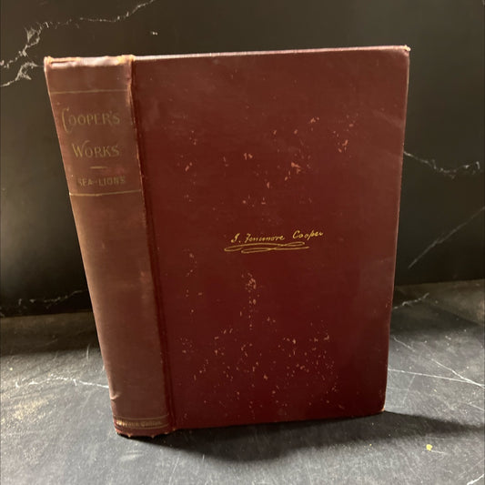 the sea lions or the lost sealers book, by james fenimore cooper, 1970 Hardcover image 1