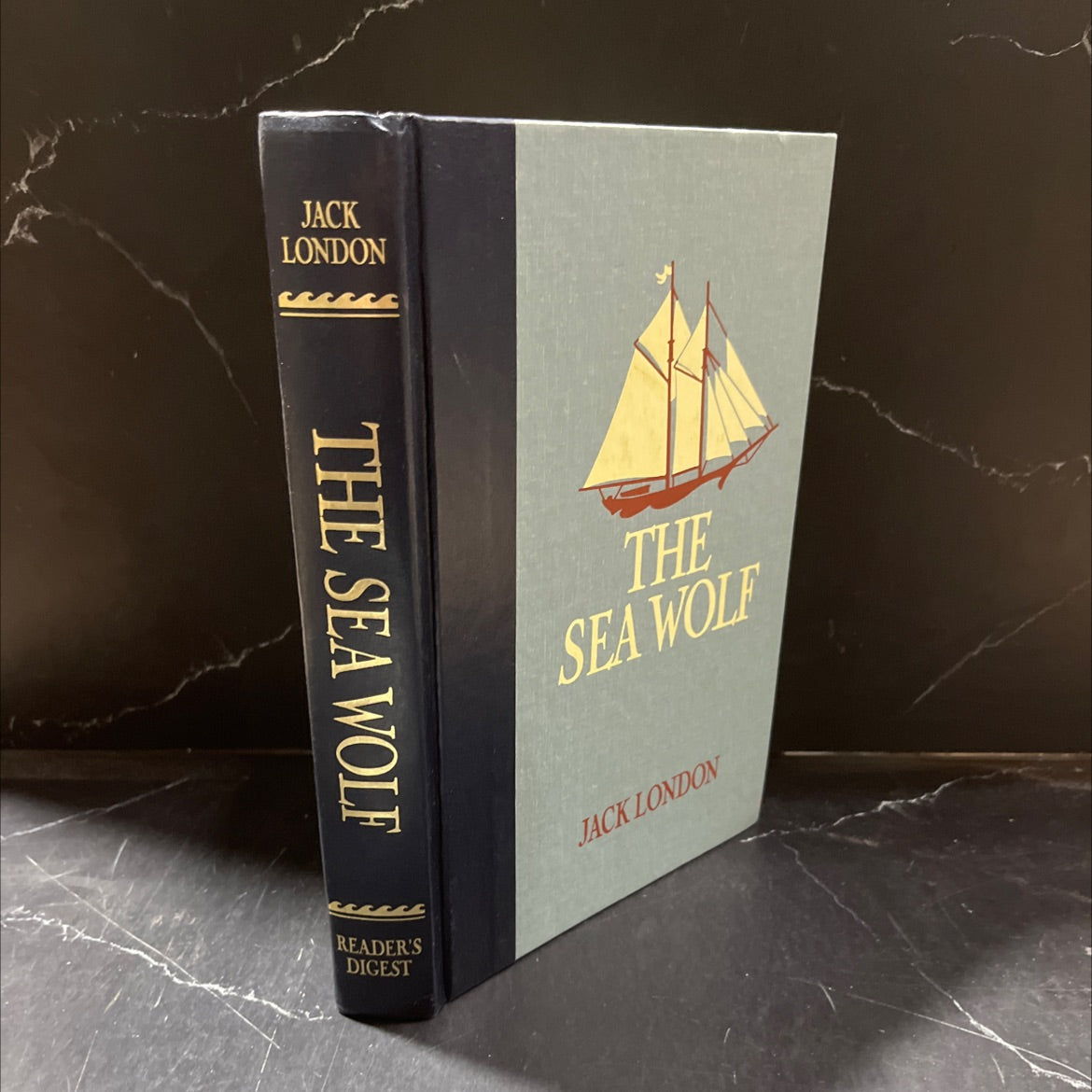 the sea wolf book, by jack london, 1989 Hardcover image 1