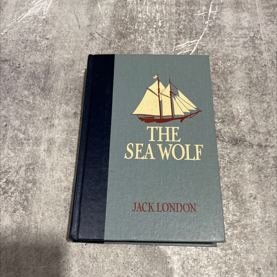 the sea wolf book, by jack london, 1989 Hardcover image 1