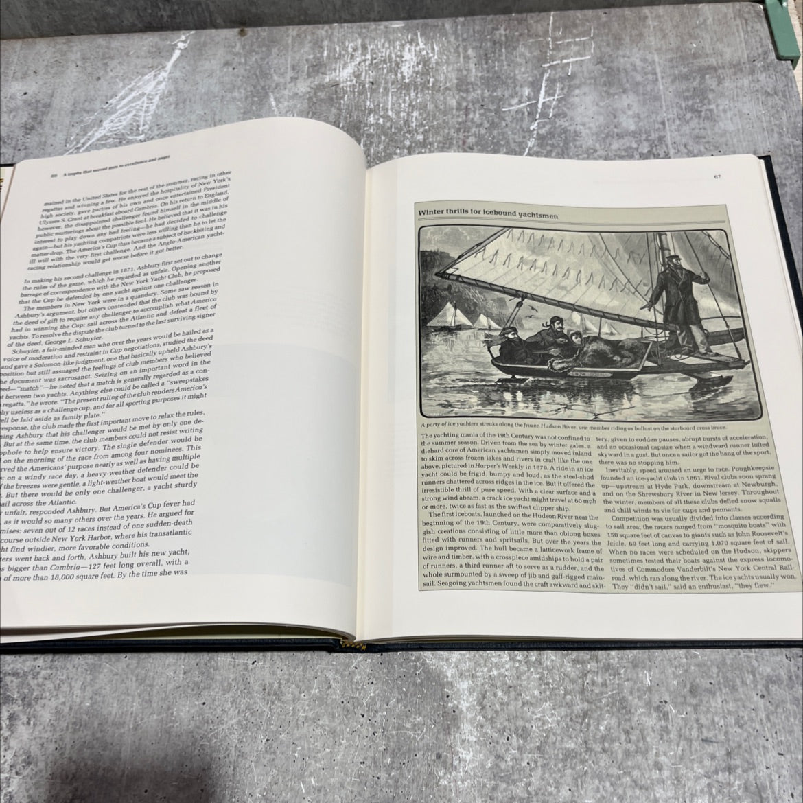 the seafarers the racing yachts book, by a. b. c. whipple, 1984 Hardcover image 4