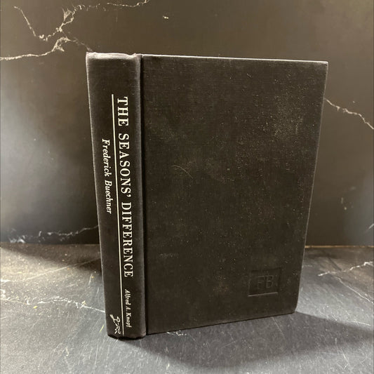 the seasons' difference book, by Frederick Buechner, 1951 Hardcover image 1