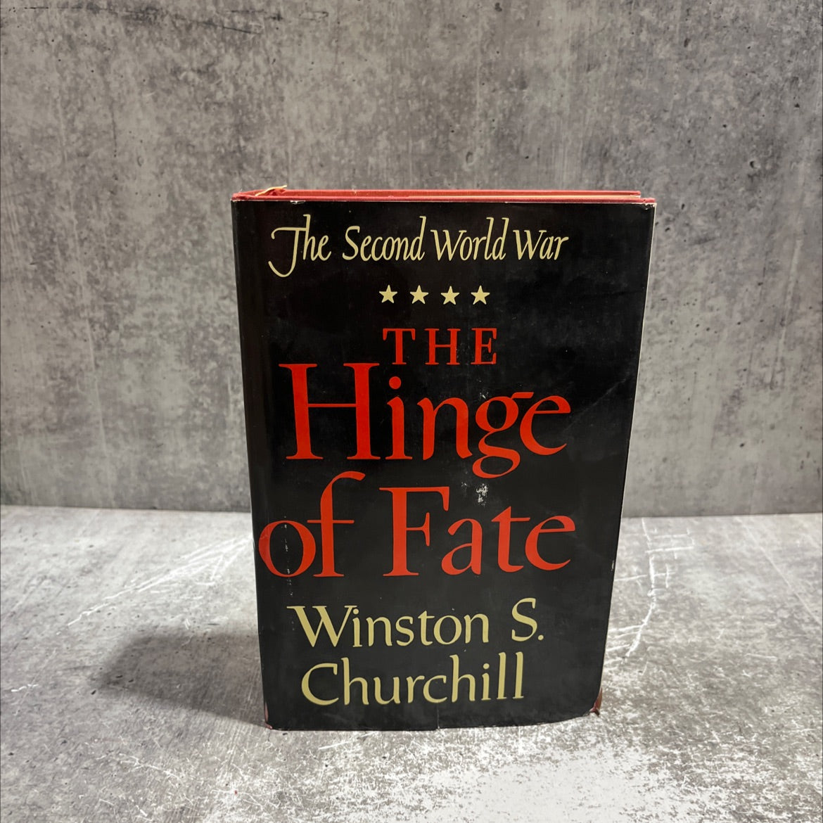 the second world war: the hinge of fate book, by winston s. churchill, 1950 Hardcover image 1