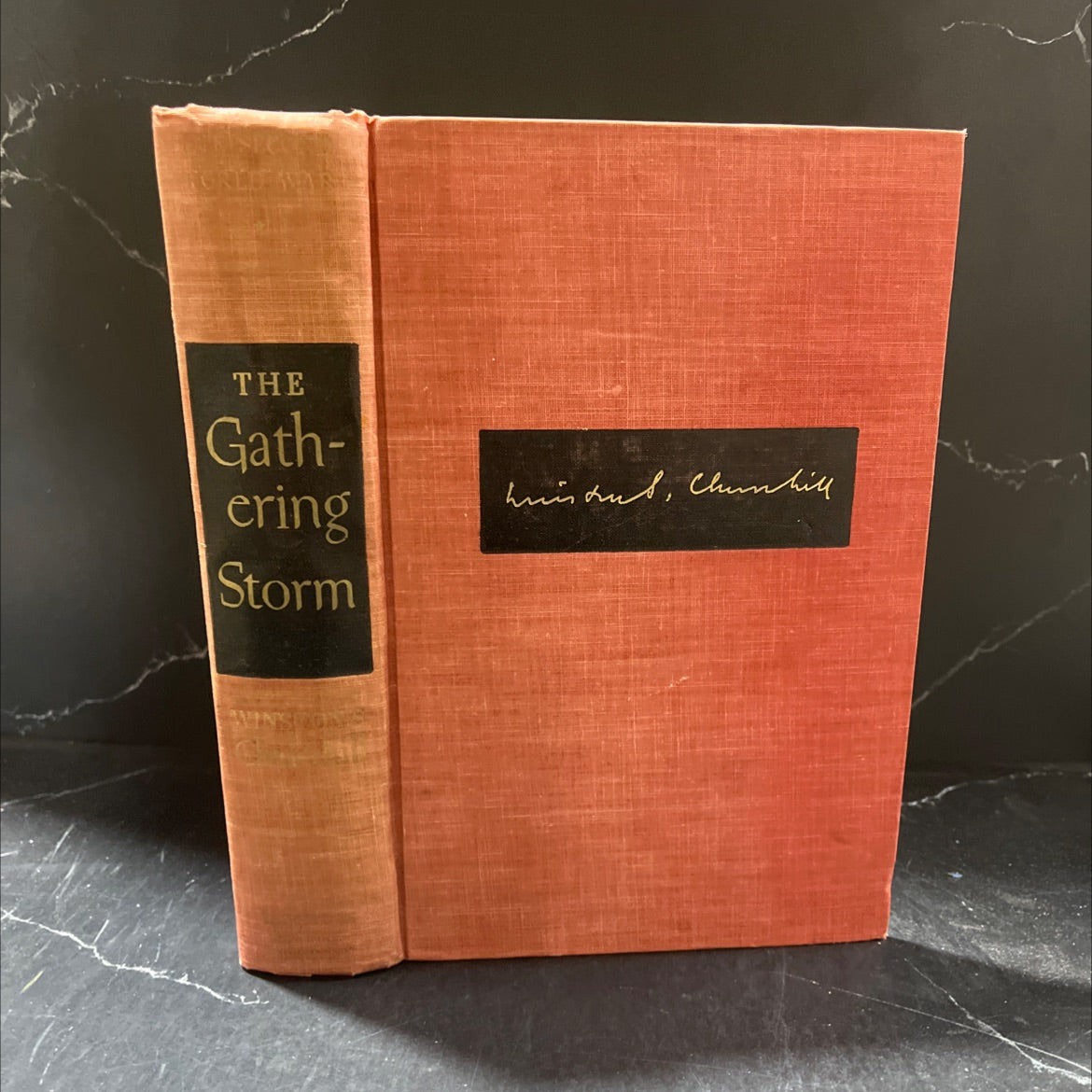 the second world war the gathering storm book, by winston s. churchill, 1948 Hardcover image 1
