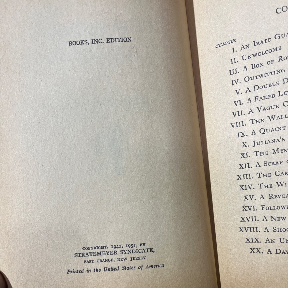 the secret at the windmill book, by Frances K. Judd, 1952 Hardcover image 3