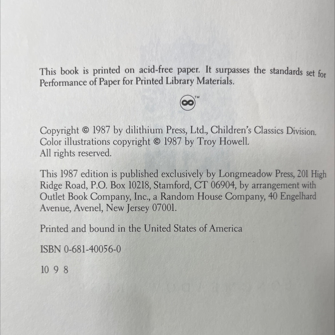 the secret garden book, by Frances Hodgson Burnett, 1987 Hardcover image 3