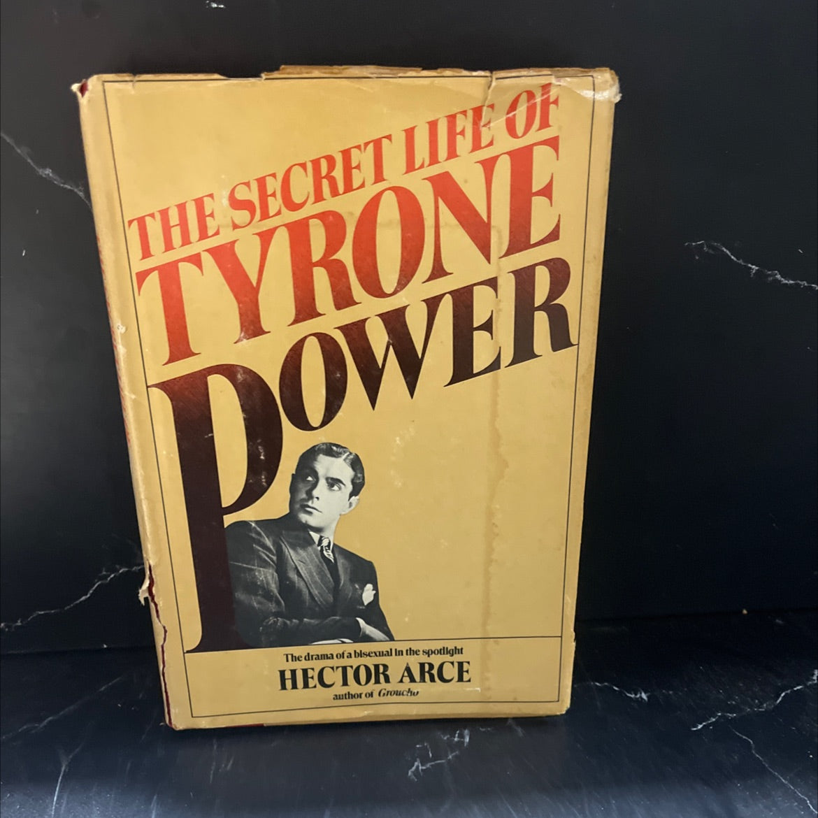 the secret life of tyrone power book, by hector arce, 1979 Hardcover image 1