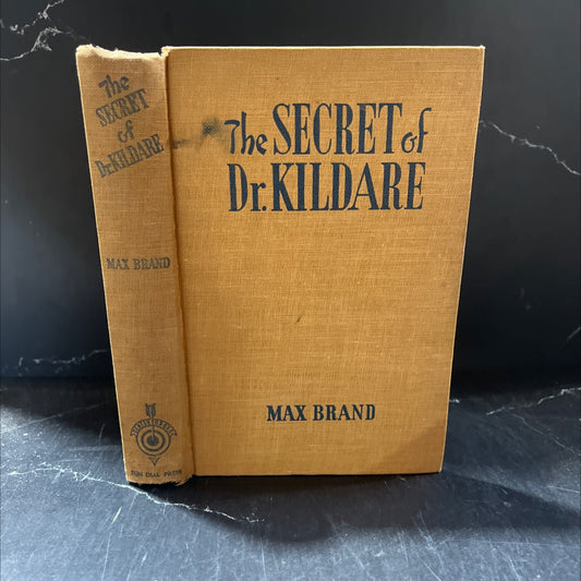the secret of dr. kildare book, by max brand, 1943 Hardcover image 1