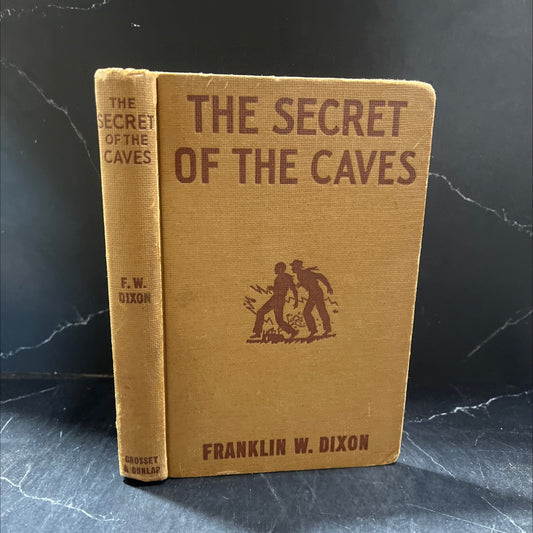 the secret of the caves book, by franklin w. dixon, 1929 Hardcover image 1