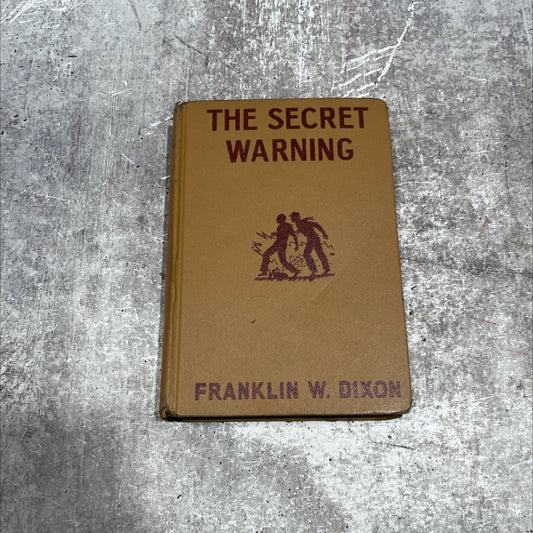 the secret warning book, by franklin w. dixon, 1938 Hardcover image 1
