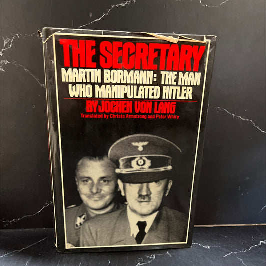 the secretary martin bormann: the man who manipulated hitler book, by jochen von lang, 1979 Hardcover image 1