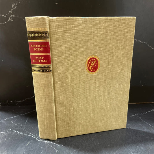 the selected poems of walt whitman book, by walt whitman, 1970 Hardcover image 1