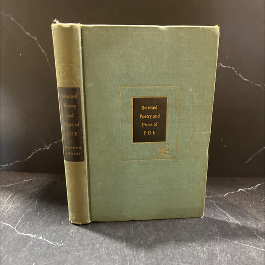 the selected poetry and prose of edgar allan poe book, by edgar allan poe, 1958 Hardcover image 1