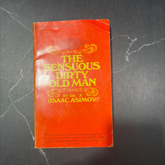 the sensuous dirty old man book, by Dr. \"A\", 1971 Paperback image 1