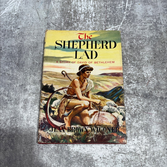 the shepherd lad a story of david of bethlehem book, by jean brown wagoner, 1953 Hardcover image 1