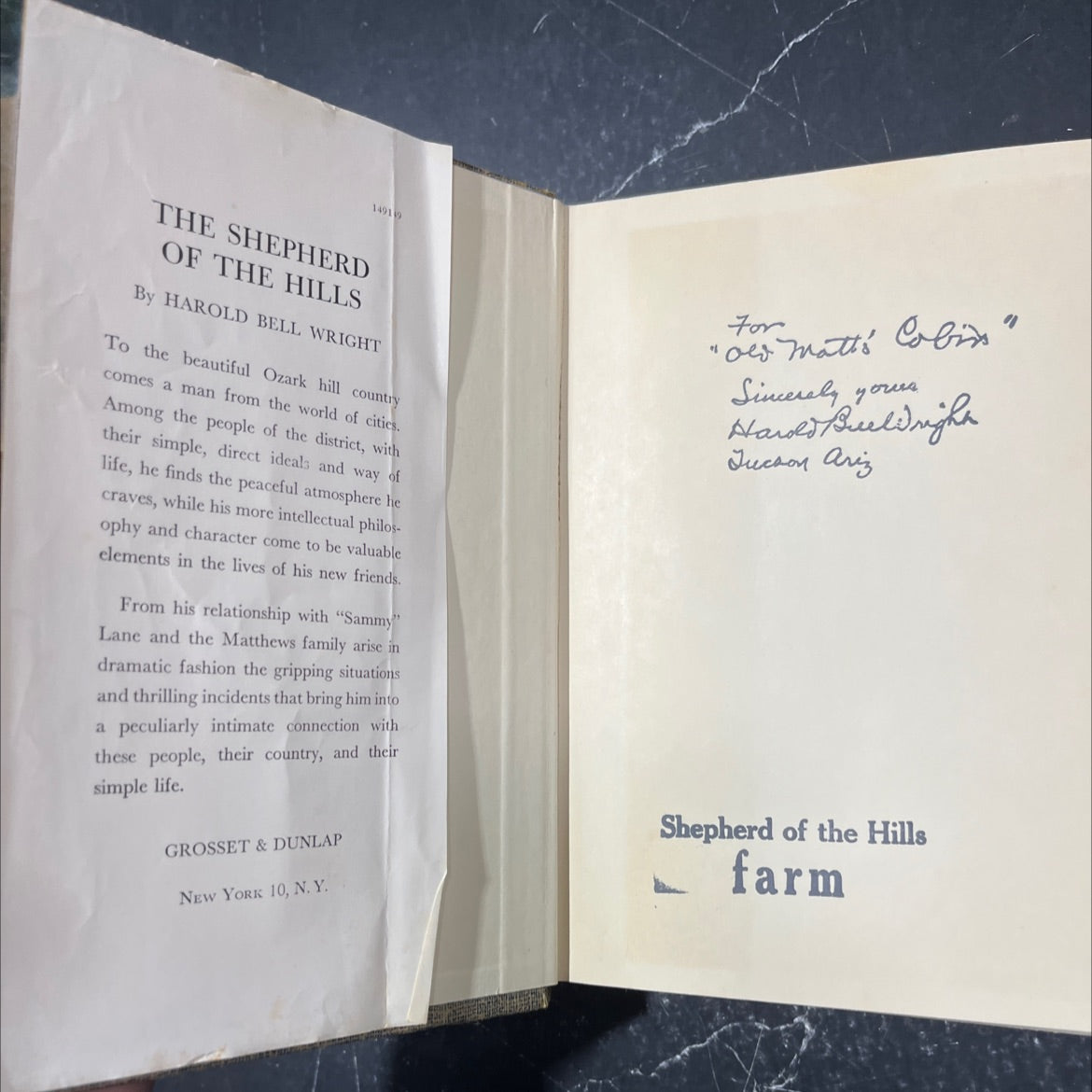 the shepherd of the hills book, by harold bell wright, 1907 Hardcover image 4
