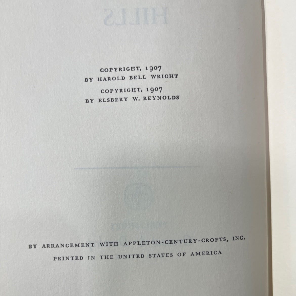 the shepherd of the hills book, by harold bell wright, 1907 Hardcover image 3