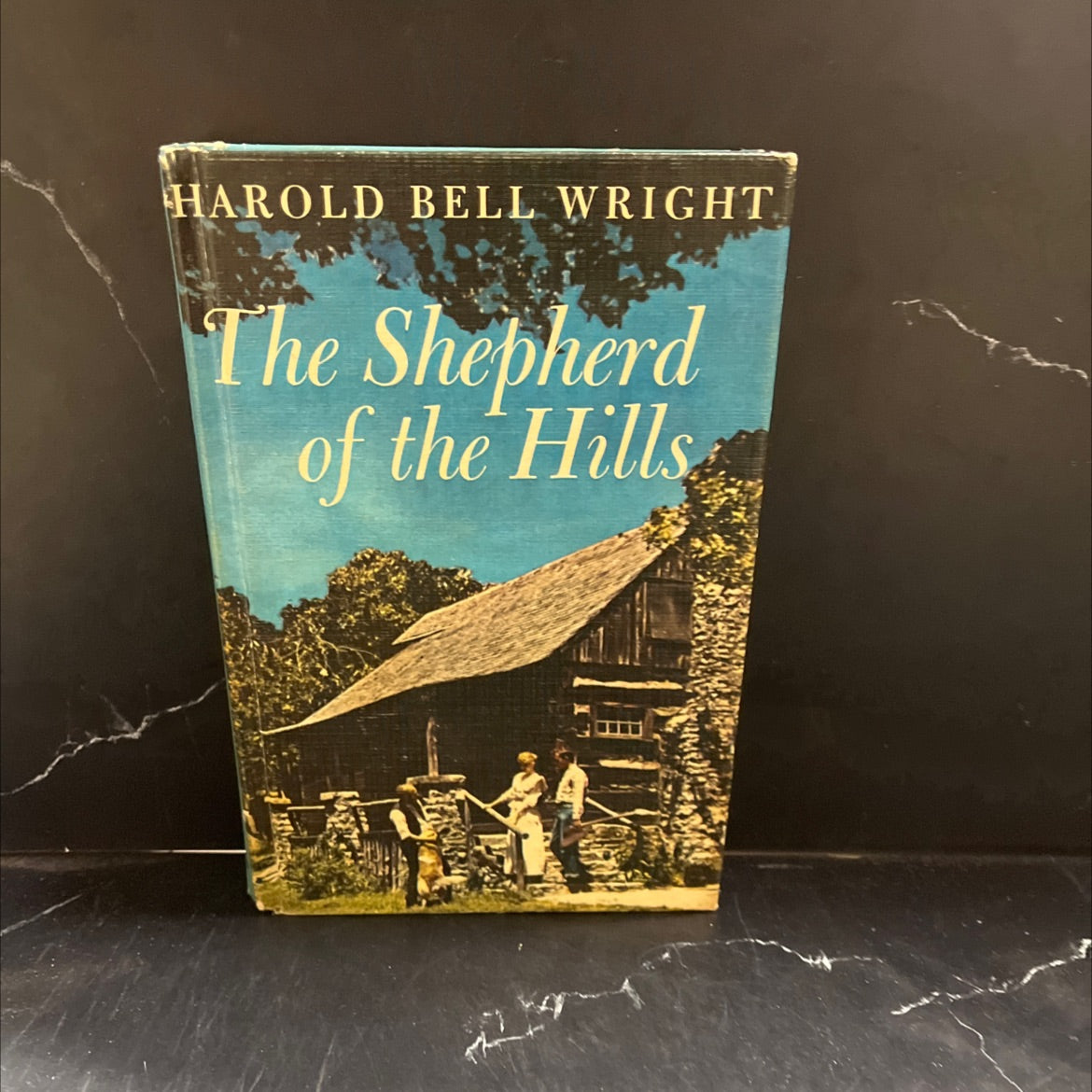 SIGNED the shepherd of the hills book, by harold bell wright, 1983 Hardcover image 1