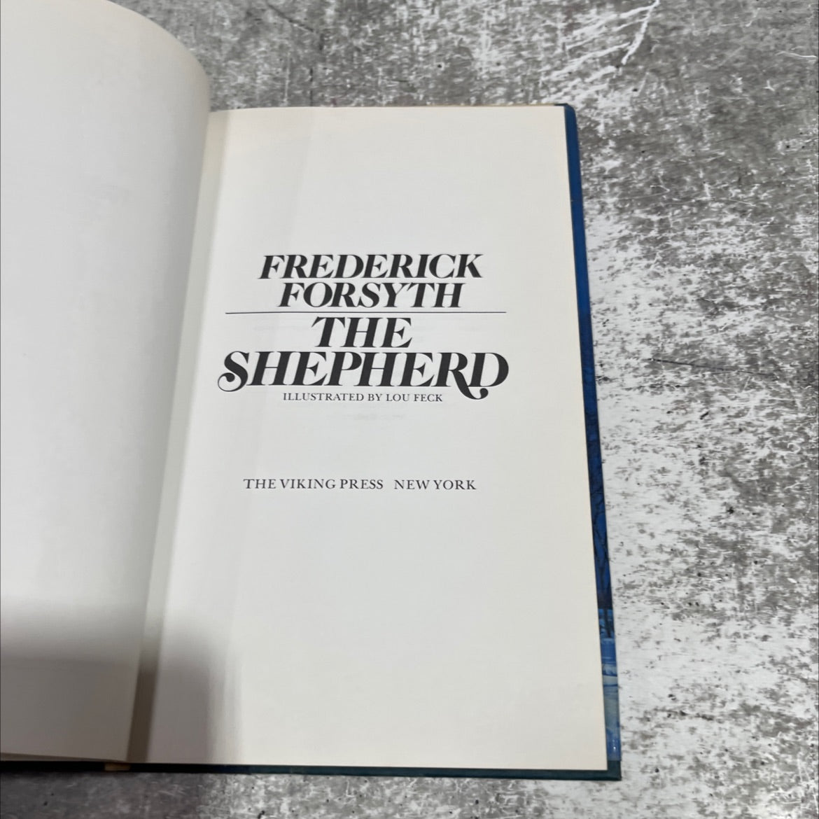 the shepherd book, by frederick forsyth, 1976 Hardcover image 2