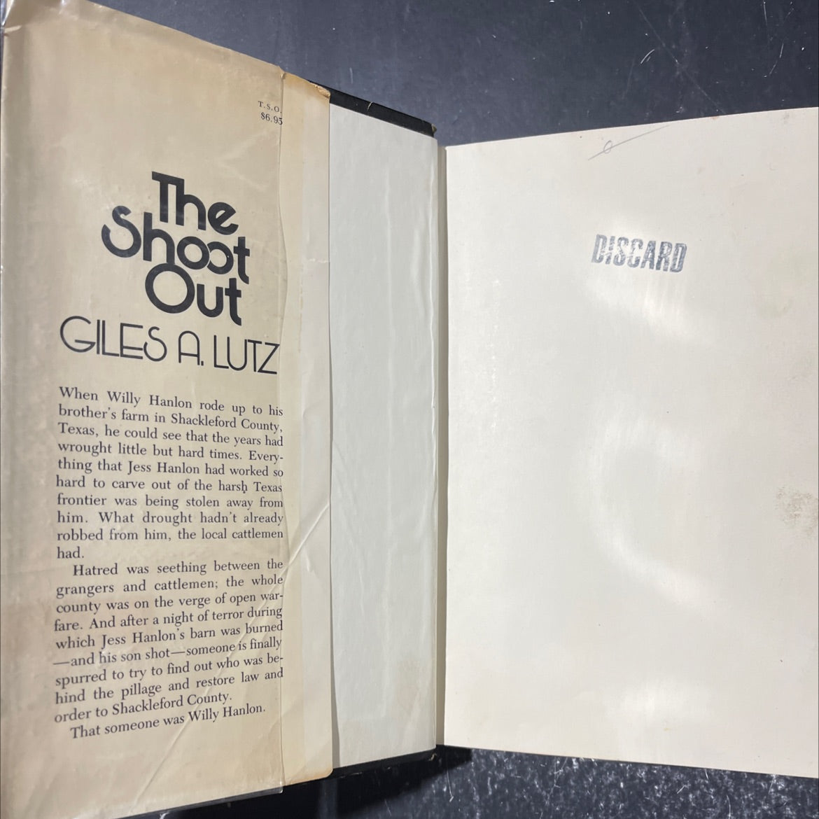 the shoot out book, by giles a. lutz, 1978 Hardcover image 4