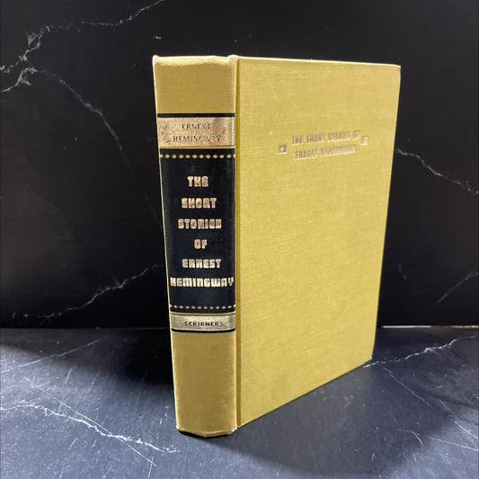 the short stories of ernest hemingway book, by ernest hemingway, 1953 Hardcover image 1