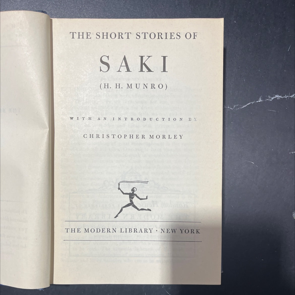 the short stories of saki book, by h. h. munro, 1958 Hardcover image 2