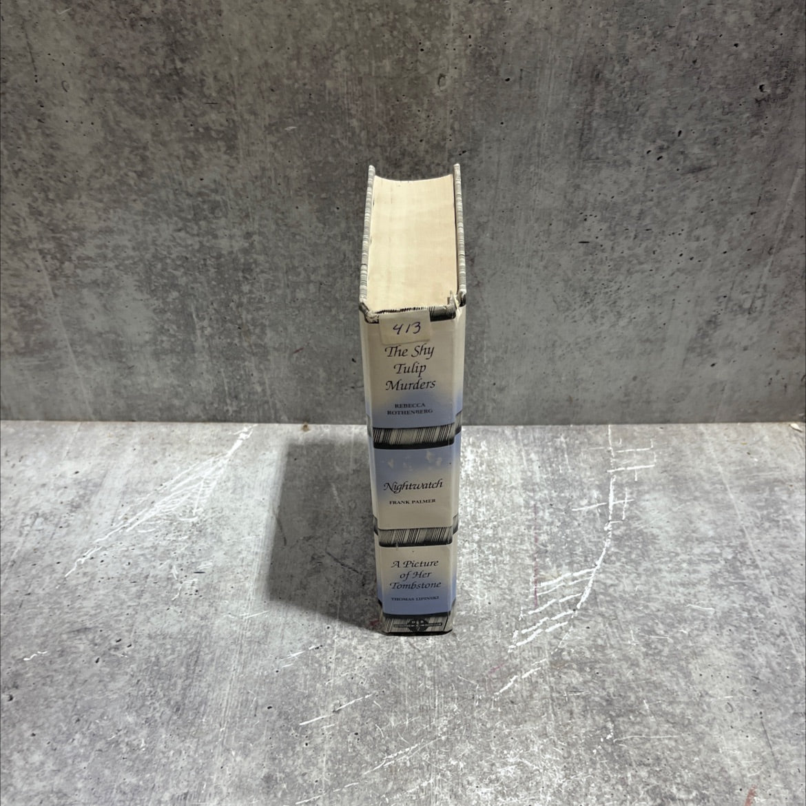 the shy tulip murders book, by rebecca rothenberg, 1996 Hardcover image 4