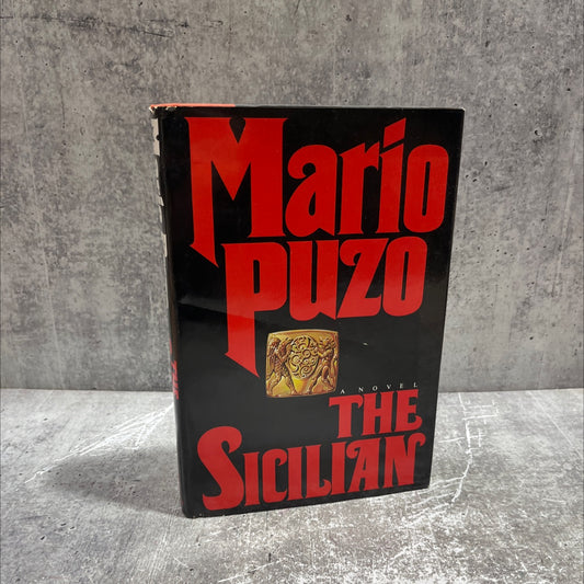 the sicilian book, by mario puzo, 1984 Hardcover image 1